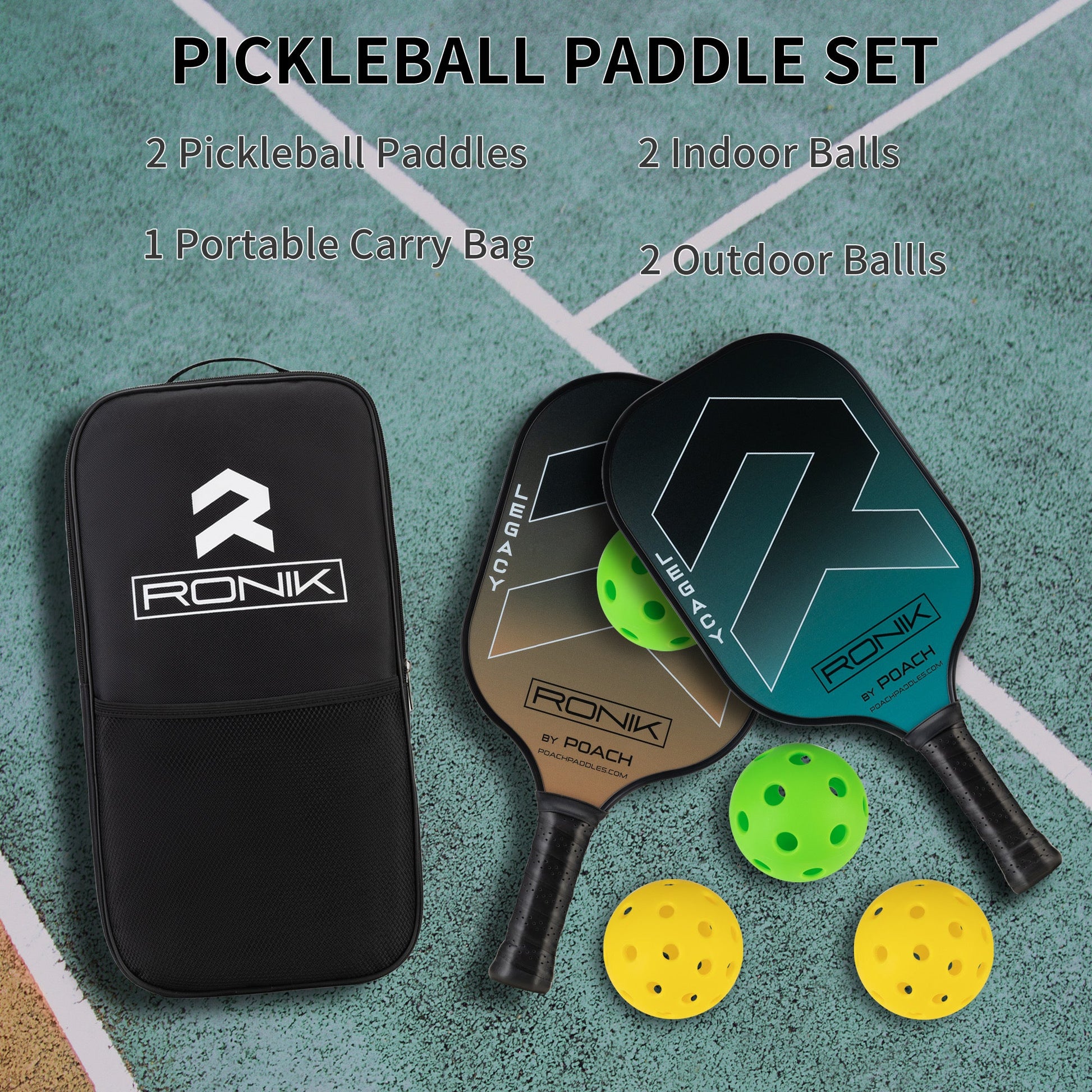 RONIK PADDLE SET
