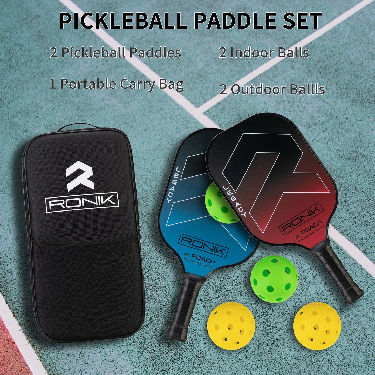 RONIK PADDLE SET